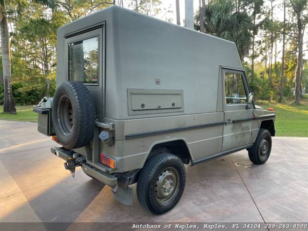 1989 Mercedes-Benz 230GE Puch G-Class HARD TOP! Swiss Army G-Wagon for sale in Naples, FL – photo 4