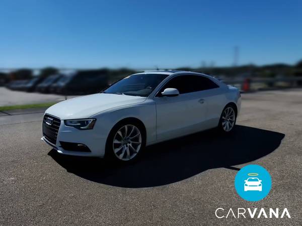 2013 Audi A5 2.0T Premium Plus Coupe 2D coupe White - FINANCE ONLINE... for sale in Fort Worth, TX – photo 3