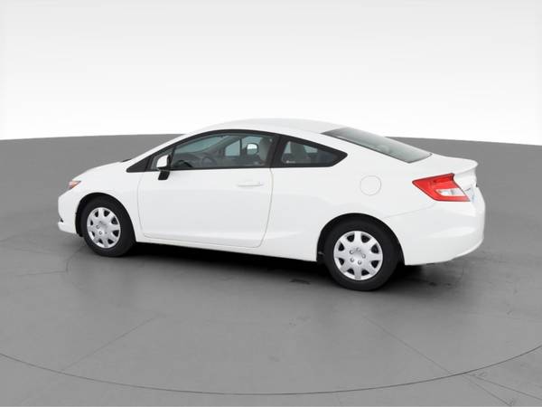 2012 Honda Civic LX Coupe 2D coupe White - FINANCE ONLINE - cars &... for sale in irving, TX – photo 6