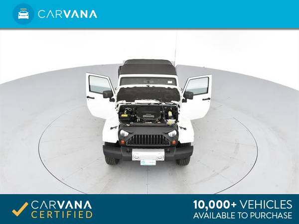2013 Jeep Wrangler Sahara Sport Utility 2D suv White - FINANCE ONLINE for sale in Detroit, MI – photo 12