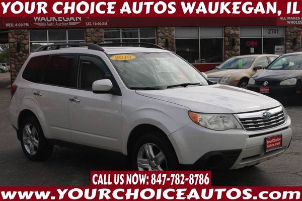 2010 *SUBARU* *FORESTER 2.5X* PREMIUM AWD LEATHER SUNROOF 793644 for sale in WAUKEGAN, IL – photo 3