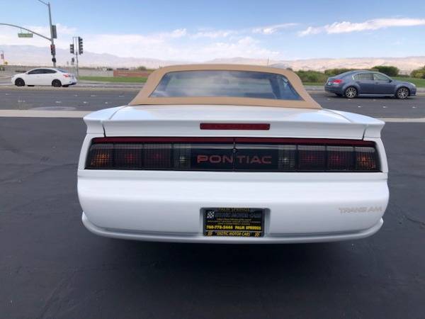 1991 Pontiac Firebird Trans-Am - - by dealer - vehicle for sale in Palm Springs, CA – photo 5