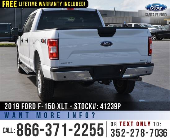 2019 FORD F150 XLT 4WD Cruise Control, Bedliner, Remote Start for sale in Alachua, FL – photo 5