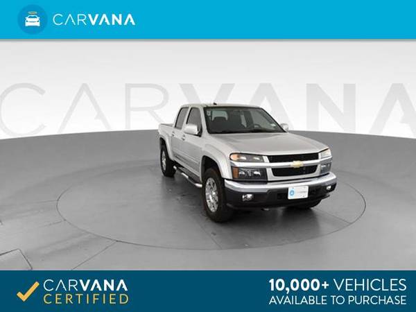 2012 Chevy Chevrolet Colorado Crew Cab LT Pickup 4D 5 ft pickup SILVER for sale in Saint Louis, MO