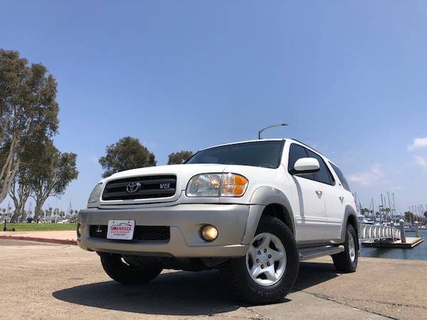 2002 Toyota Sequoia SR5 3rd row, leather - - by for sale in Chula vista, CA