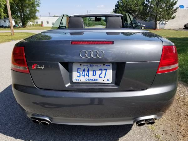 2007 Audi S4 Automatic Convertible AWD for sale in redford, MI – photo 4