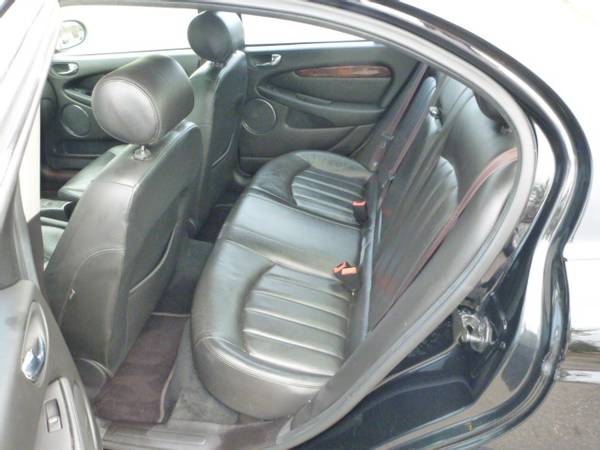 2003 JAGUAR X-TYPE ALL WHEEL DRIVE BLACK ON BLACK LOADED VERY... for sale in Milford, ME – photo 10