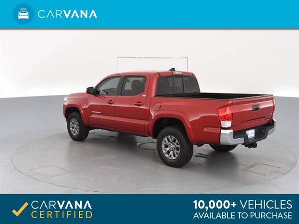 2016 Toyota Tacoma Double Cab SR5 Pickup 4D 5 ft pickup Red - FINANCE for sale in Atlanta, FL – photo 8