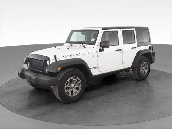 2015 Jeep Wrangler Unlimited Rubicon Sport Utility 4D suv White - -... for sale in reading, PA – photo 3