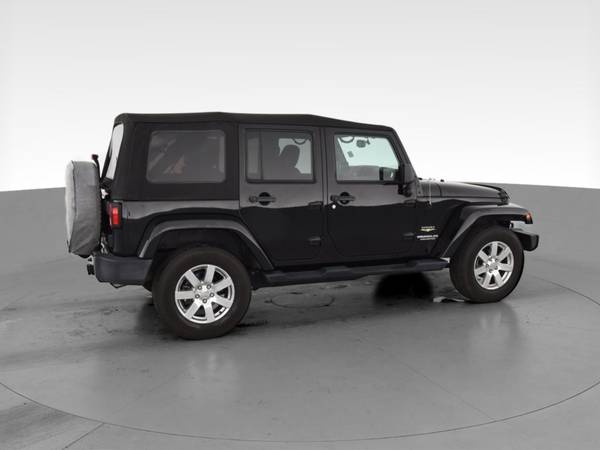 2013 Jeep Wrangler Unlimited Sahara Sport Utility 4D suv Black - -... for sale in Colorado Springs, CO – photo 12
