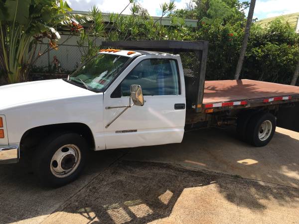 1999 GMC 1 TON FLATBED/LIFT GATE for sale in Pearl City, HI – photo 2
