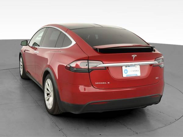 2017 Tesla Model X 75D Sport Utility 4D suv Red - FINANCE ONLINE -... for sale in San Bruno, CA – photo 8