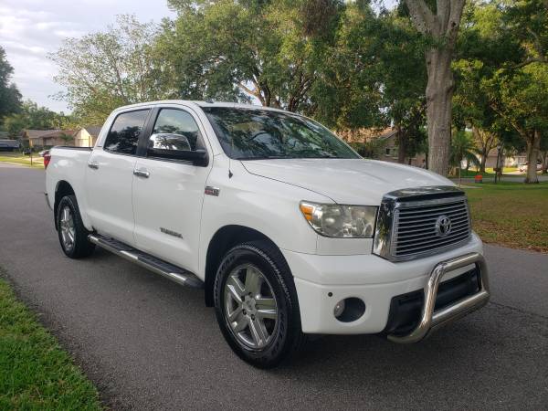 2010 TOYOTA TUNDRA LIMITED CREWMAX LOW MILES - - by for sale in Orlando, FL – photo 2