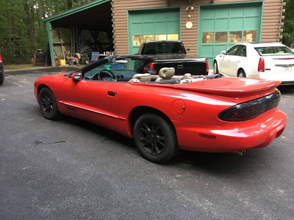 96 firebird convertible - cars & trucks - by owner - vehicle... for sale in Dover, NH – photo 5