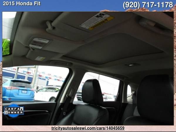 2015 HONDA FIT EX L 4DR HATCHBACK Family owned since 1971 - cars & for sale in MENASHA, WI – photo 13