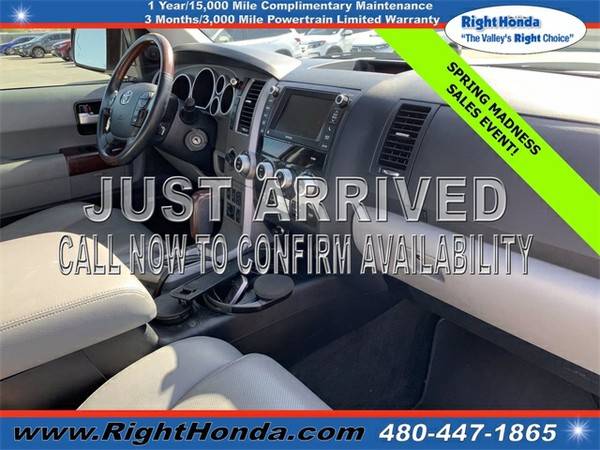 Used 2013 Toyota Sequoia Platinum/6, 298 below Retail! - cars & for sale in Scottsdale, AZ – photo 6