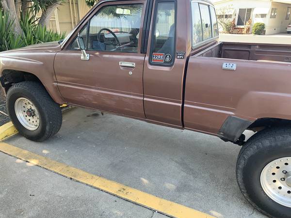 1986 Toyota Pickup xtra cab 4x4 22re for sale in Oceanside, CA – photo 6