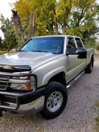 2005 Chevy ¾ Ton 4x4 HD Crew Cab with Duramax for sale in Dayton, MT – photo 2