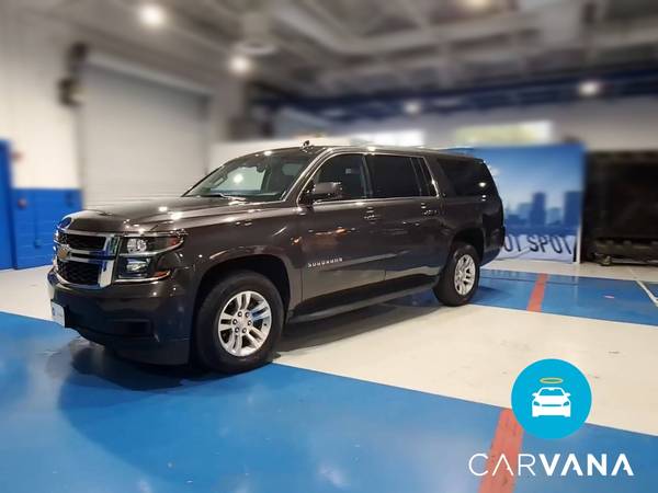 2018 Chevy Chevrolet Suburban LT Sport Utility 4D suv Gray - FINANCE... for sale in Washington, District Of Columbia – photo 3