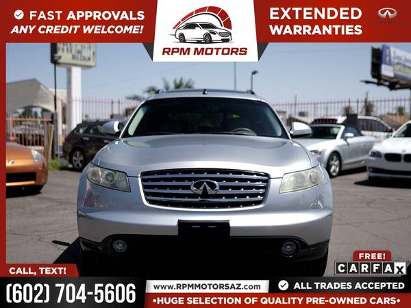 2004 Infiniti FX35 FX 35 FX-35 Touring Pkg RWD FOR ONLY 142/mo! for sale in Phoenix, AZ – photo 4