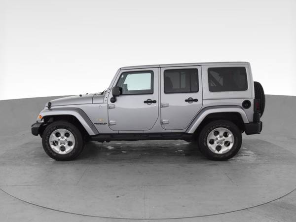 2014 Jeep Wrangler Unlimited Sahara Sport Utility 4D suv Gray - -... for sale in Myrtle Beach, SC – photo 5