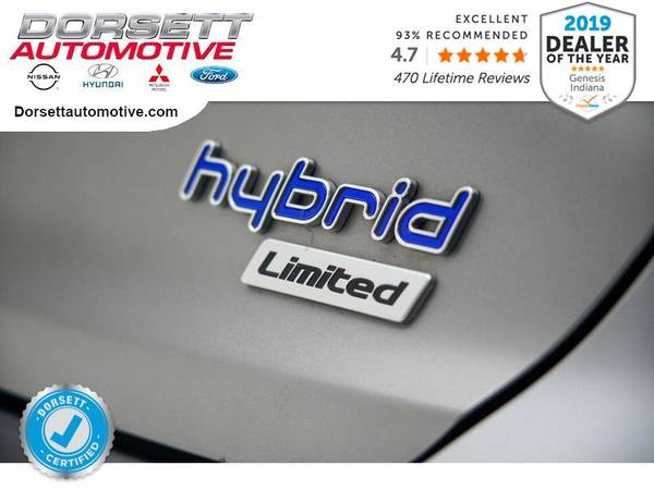 2017 Hyundai Sonata Hybrid sedan Metropolis Gray - cars & trucks -... for sale in Terre Haute, IN – photo 9