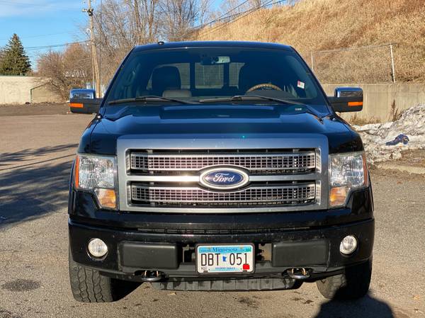 2010 Ford F150 Midnight Black Metallic Platinum - cars & trucks - by... for sale in Minneapolis, WI – photo 2