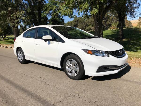2014 Honda Civic Natural Gas White - - by dealer for sale in Pacoima, CA – photo 5