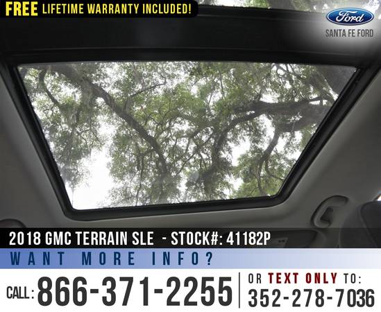 18 GMC Terrain SLE Camera, Bluetooth, Cruise Control - cars for sale in Alachua, FL – photo 17