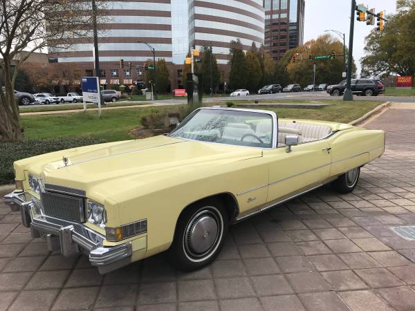 1974 Cadillac Eldorado Convertible - cars & trucks - by owner -... for sale in Charlotte, NC – photo 3
