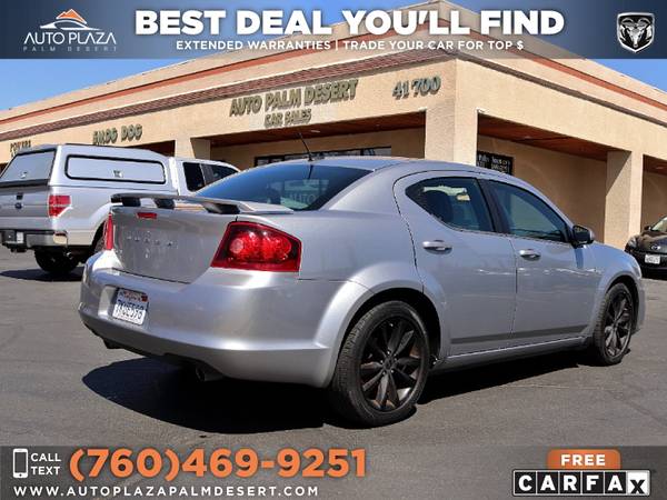 2014 Dodge Avenger SXT SXT 247/mo with Service Records - cars & for sale in Palm Desert , CA – photo 5