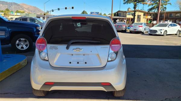 2014 Chevy Chevrolet Spark 1LT hatchback Silver - cars & trucks - by... for sale in Flagstaff, AZ – photo 3