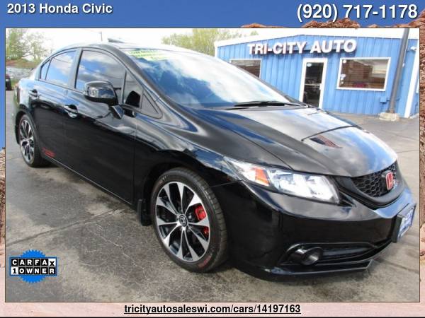 2013 HONDA CIVIC SI 4DR SEDAN Family owned since 1971 - cars & for sale in MENASHA, WI – photo 7
