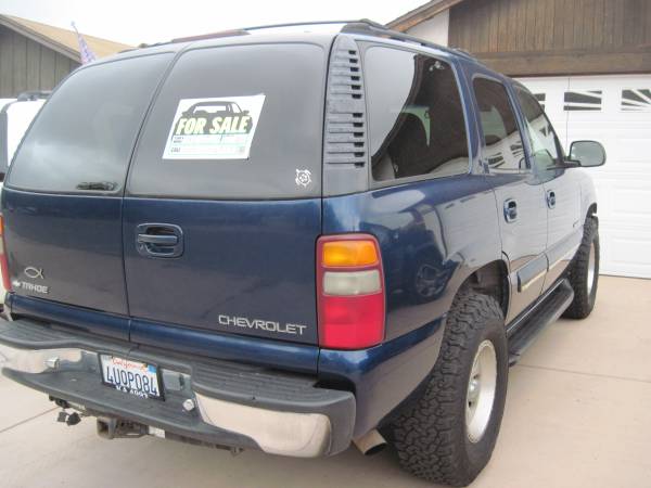 2001 Chevy Tahoe LT 4X4 for sale in El Cajon, CA – photo 4