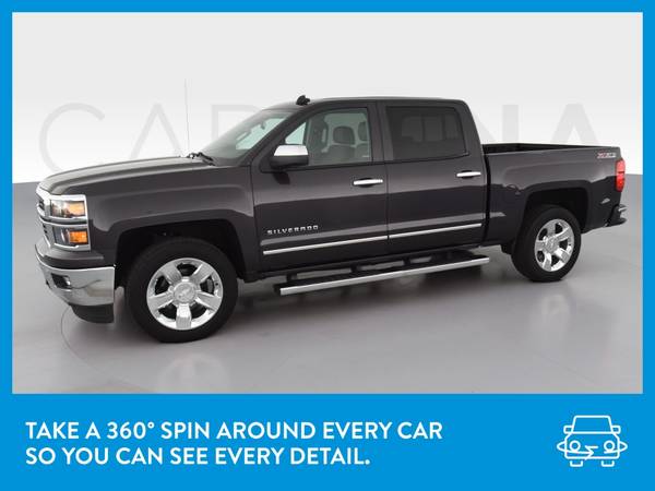 2014 Chevy Chevrolet Silverado 1500 Crew Cab LTZ Pickup 4D 6 1/2 ft for sale in Pittsburgh, PA – photo 3