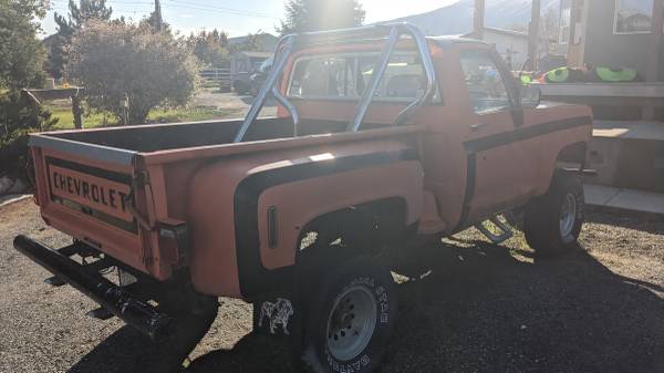 1978 Chevy K10 Stepside - cars & trucks - by owner - vehicle... for sale in Wenatchee, WA – photo 4