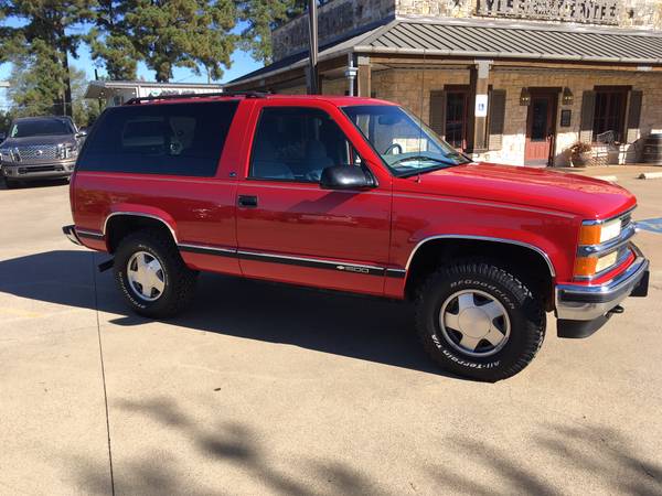 1997 Chevy Tahoe 4x4 81,239 Original Miles. - cars & trucks - by... for sale in Tyler, TX – photo 4
