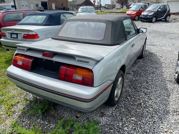 1991 Mercury Capri Convertible - - by dealer - vehicle for sale in Windber, PA – photo 4