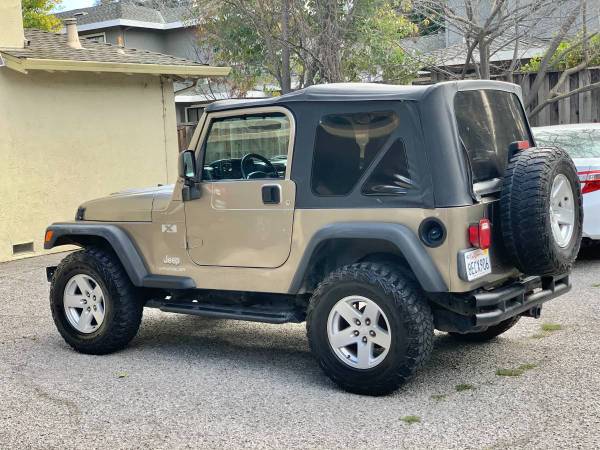 2003 Jeep Wrangler/4WD/with 116 miles for sale in Belmont, CA – photo 2