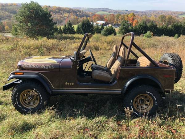 1980 *Jeep* *CJ-7* *Golden Eagle* Brown - cars & trucks - by dealer... for sale in Johnstown , PA – photo 8