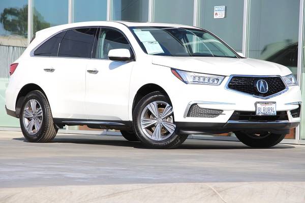 2019 Acura MDX 3 5L suv White - - by dealer - vehicle for sale in Carson, CA – photo 2