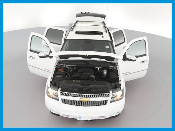 2014 Chevy Chevrolet Suburban 1500 LTZ Sport Utility 4D suv White for sale in New Haven, CT – photo 22