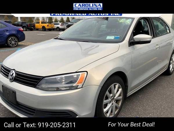 2011 VW Volkswagen Jetta Sedan SE w/Convenience and Sunroof PZEV for sale in Durham, NC