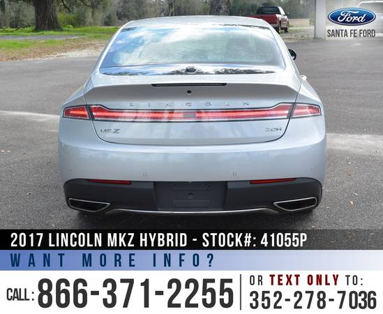 2017 Lincoln MKZ Hybrid Select Touchscreen, SYNC, Remote Start for sale in Alachua, AL – photo 6