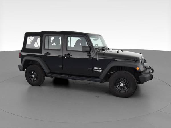 2014 Jeep Wrangler Unlimited Sport SUV 4D suv Black - FINANCE ONLINE... for sale in STATEN ISLAND, NY – photo 14