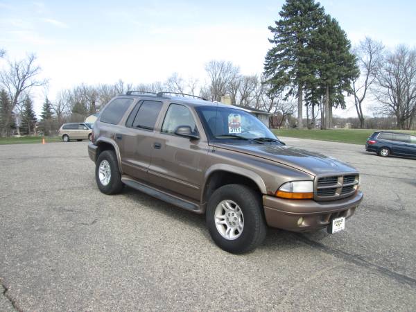 2001 Dodge Durango (4x4) - - by dealer - vehicle for sale in Hutchinson, MN – photo 3