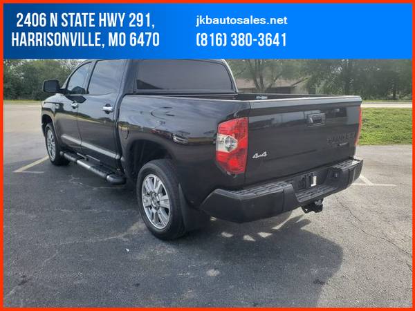 2014 Toyota Tundra CrewMax 4WD 1794 Edition Pickup 4D 5 1/2 ft Trades for sale in Harrisonville, MO – photo 14