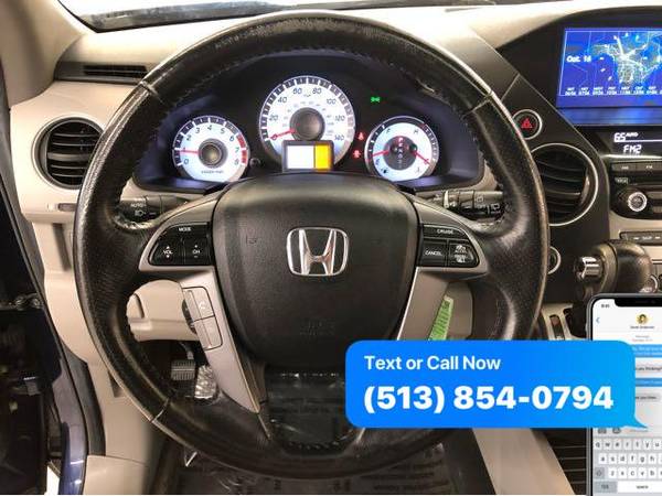 2013 Honda Pilot EX-L 4WD 5-Spd AT with Navigation - Guaranteed... for sale in Fairfield, OH – photo 11