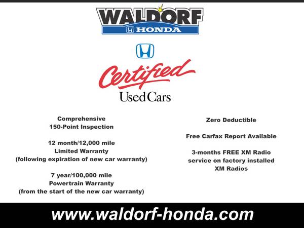 2017 Honda CR-V Touring Great Cars-Great Pricing Call Today! for sale in Waldorf, District Of Columbia – photo 3