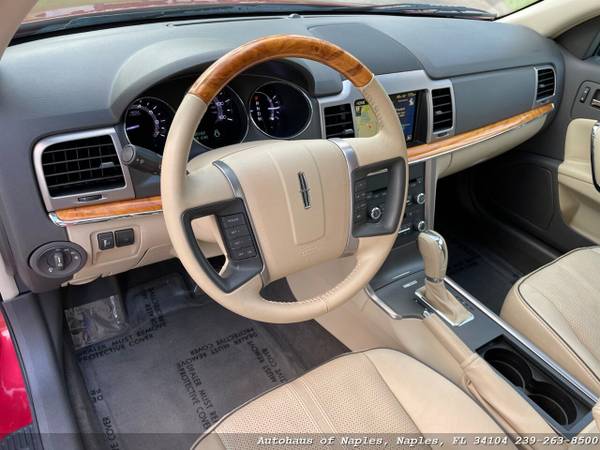 2010 Lincoln MKZ Sedan - 1 Owner, Low Miles, Premium Leather, V6, Bl for sale in Naples, FL – photo 13